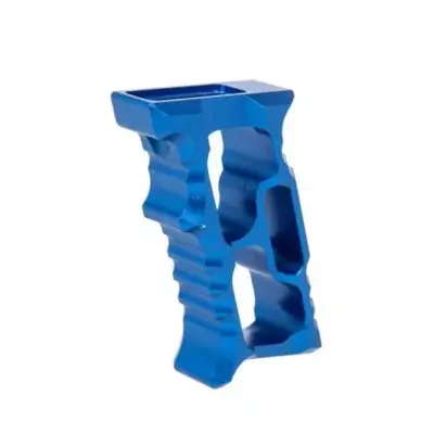 asgbox.pl - Aluminiowy kątowy chwyt przedni M-LOK/KEYMOD - niebieski