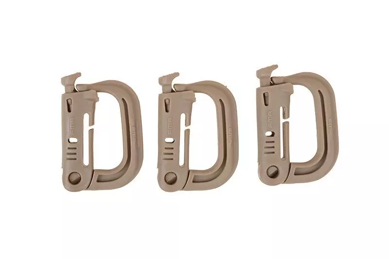 Zestaw 3 klamer typu Grmlock - dark earth OD-G-FMA-31-008571-00 asgbox.pl asgbox.pl - Zestaw 3 klamer typu Grmlock - dark earth