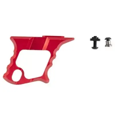 Alternative view of Aluminiowy kątowy chwyt przedni M-LOK/KEYMOD - czerwony