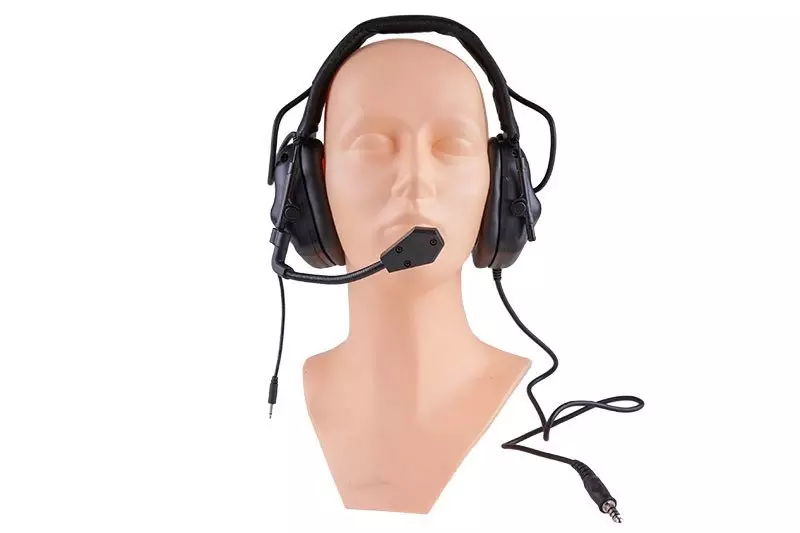 Zestaw słuchawkowy ERM - czarny OD-G-DRA-31-026223-00 asgbox.pl Zestaw słuchawkowy ERM - czarny - obrazek 4