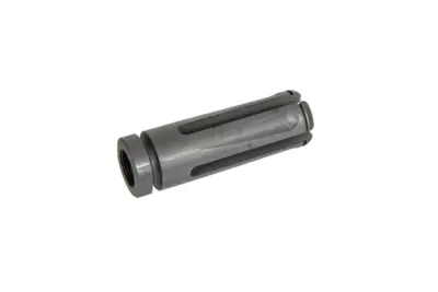 Stalowy tłumik płomienia do replik M4/M16 - 14mm CW/CCW - obrazek 3