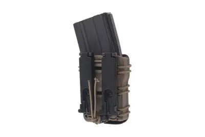 Ładownica SMC na magazynek 5.56 (wersja z dodatkowym wypełnieniem)(MOLLE) - dark earth - obrazek 4