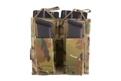 Podwójna ładownica Open Top na magazynki M4/M16 + pistoletowe - Multicam - obrazek 4