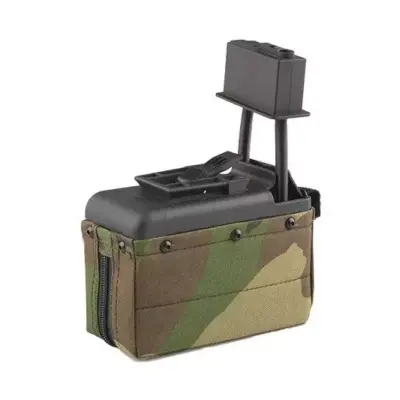 asgbox.pl - Magazynek pudełkowy 1500 kulek do repliki typu M249 - woodland