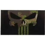 asgbox.pl - Naszywka IR - Punisher - Pencott™ GreenZone