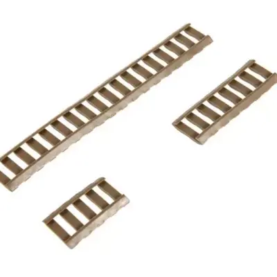 Alternative view of Zestaw osłon na szyny RIS - Tan