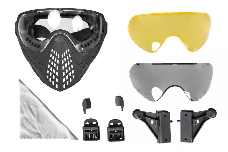 Maska z goglami Navigator - czarna OD-G-UTT-28-026642-00 asgbox.pl Maska z goglami Navigator - czarna - obrazek 4