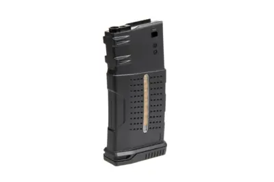 Magazynek mid-cap 120 kulek do replik SR25 - czarny - obrazek 2