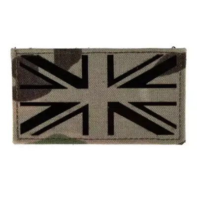 asgbox.pl - Naszywka IR Flaga GB - Multicam