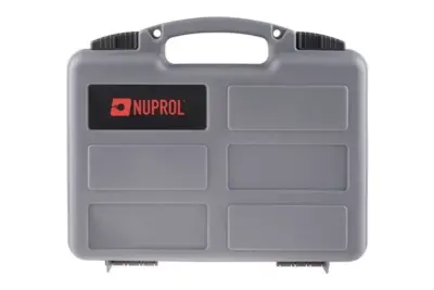 Walizka na pistolet Nuprol pistol case - szara - obrazek 2