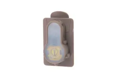 Marker elektroniczny Lightbuck Card Button - Dark Earth (pomarańczowe światło) - obrazek 2