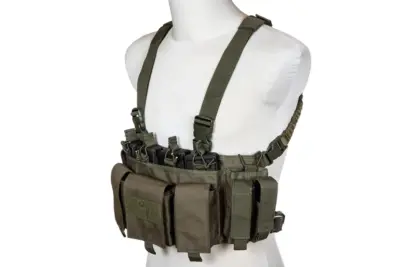 Kamizelka taktyczna Special Ops Chestrig - Zielony - obrazek 5