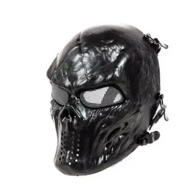 Alternative view of Maska skeleton terror - czarna