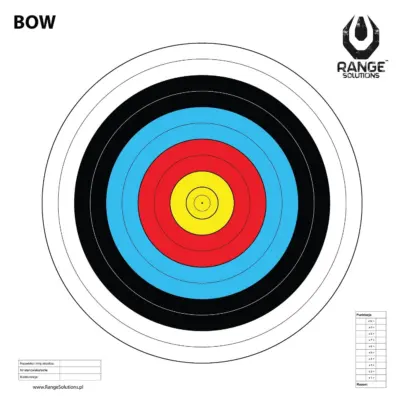 asgbox.pl - Tarcze Łucznicze BOW - 50 szt.
