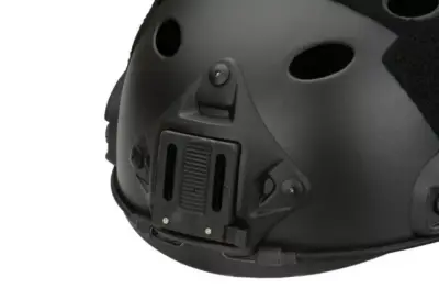 Replika kasku FAST PJ - Black - obrazek 4