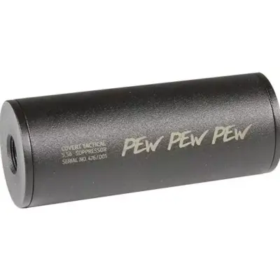 asgbox.pl - Tłumik Covert Tactical PRO 40x100mm "Pew Pew Pew"