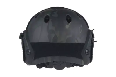 Replika kasku FAST PJ - MC Black - obrazek 5