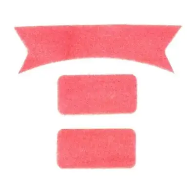 asgbox.pl - Zestaw rzepów do hełmów FMA Ballistic - różowy