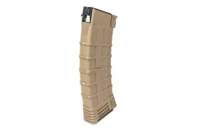 Magazynek Mid-Cap 130 kulek do replik AK - Tan - obrazek 3