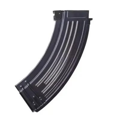 asgbox.pl - Magazynek mid-cap 120 kulek do replik typu AK - czarny