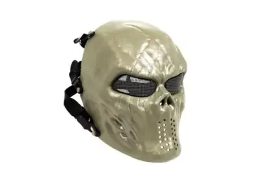 Maska skeleton terror - Foliage Green - obrazek 4