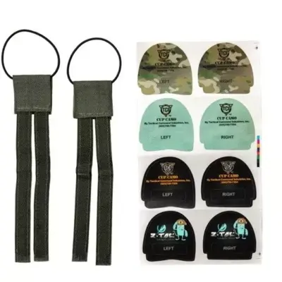 Alternative view of Adapter słuchawek na hełm - oliwkowy