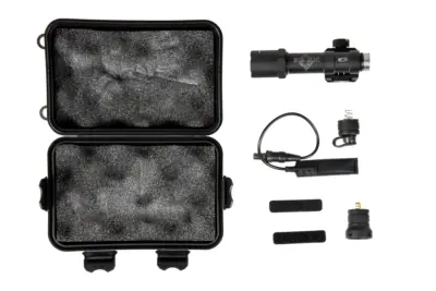 Latarka taktyczna M600B mini scout light - czarna - obrazek 3