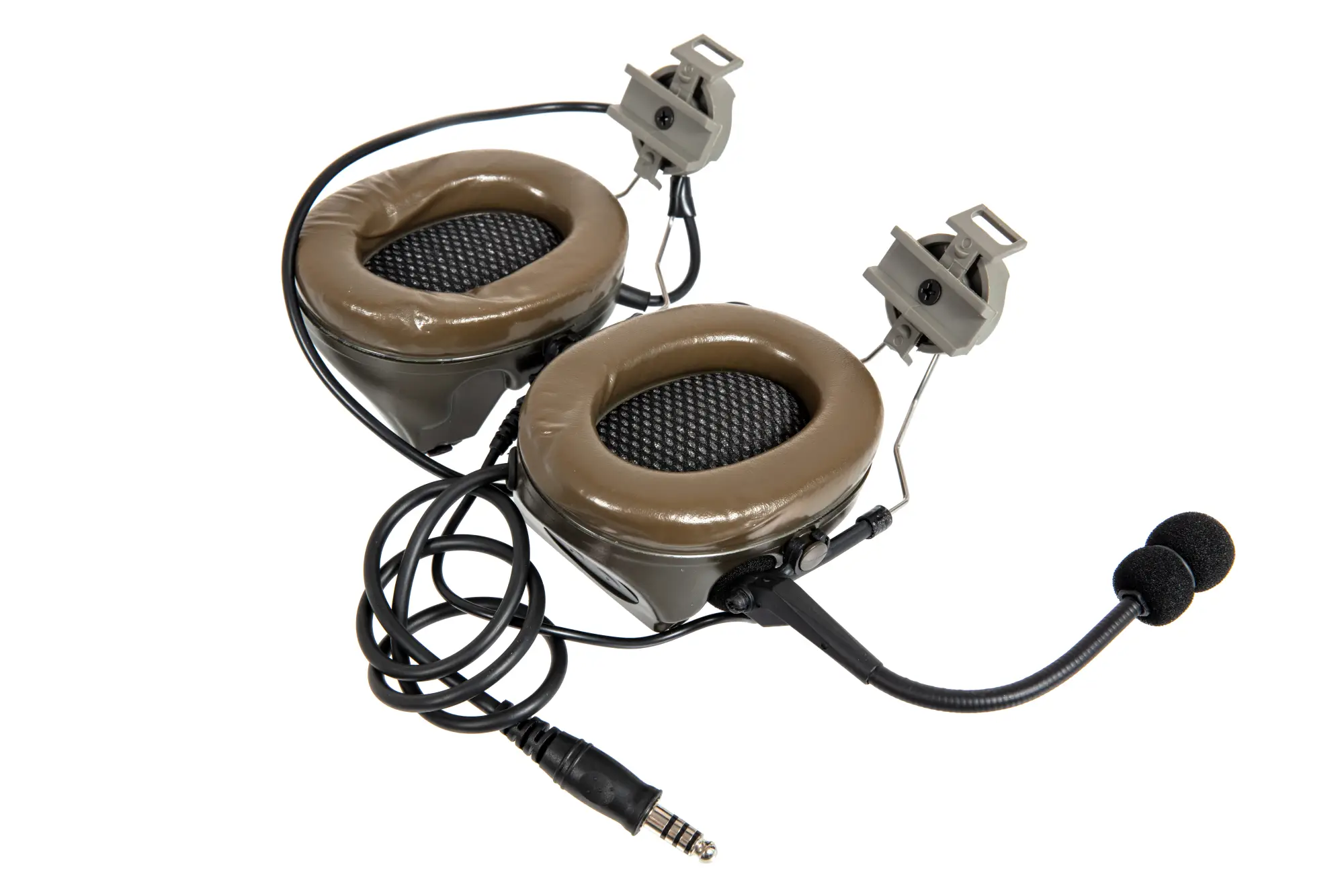 Zestaw słuchawkowy Com II FAST - oliwkowy OD-G-ZTC-31-025033-00 asgbox.pl Zestaw słuchawkowy Com II FAST - oliwkowy - obrazek 2