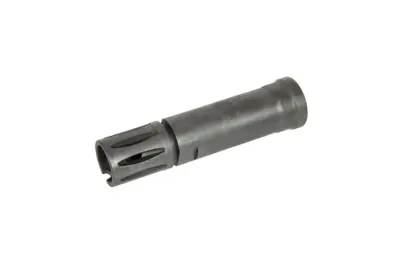 Stalowy tłumik płomienia do replik M4/M16 - 14mm CW/CCW - obrazek 3