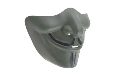 Maska V-Mask - oliwkowa - obrazek 3