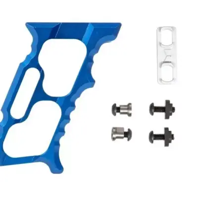 Alternative view of Aluminiowy kątowy chwyt przedni M-LOK/KEYMOD - niebieski