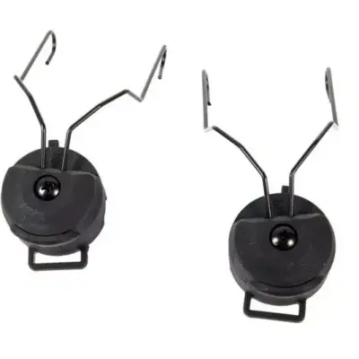 Alternative view of Adapter zestawu typu MSA na hełm - czarny