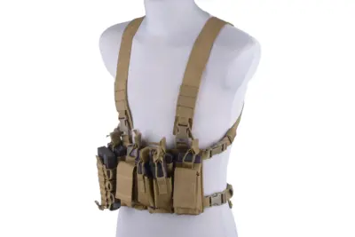 Kamizelka Fast Chest Rig - Tan - obrazek 5