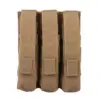 Potrójna ładownica na magazynki typu MP5 - Tan OD-G-GFT-19-009666-00 asgbox.pl