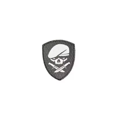 asgbox.pl - Naszywka IR - MOH Skull - czarna