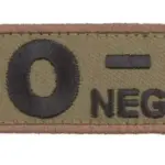 asgbox.pl - Naszywka BloodType : O-NEG - forest