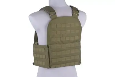 Kamizelka taktyczna typu Plate Carrier - oliwkowa - obrazek 2