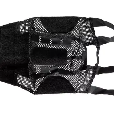 Alternative view of Pokrowiec siatkowy na hełm typu fast (L) - czarny