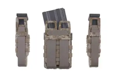 Zestaw ładownic FAST na magazynki 5,56 i 9mm - Digital Desert - obrazek 3