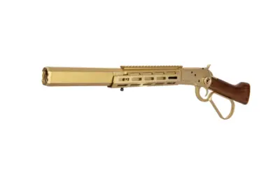 Replika karabinu 1873RS (Real Wood) - złota - obrazek 4