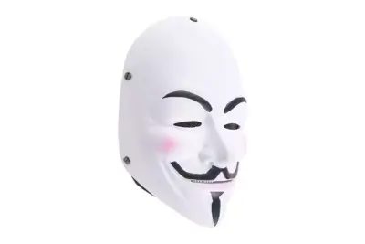 Maska Vendetta - biała - obrazek 4