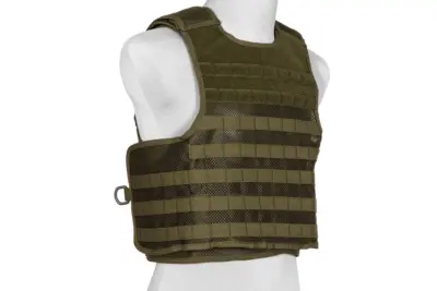 Lekki siatkowy Plate Carrier - oliwkowy - obrazek 5