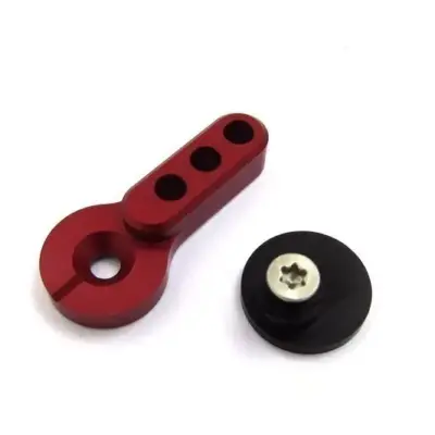 Selektor trybu ognia CNC do replik typu M4/M16 (A) - czerwony RET-09-009204-00 asgbox.pl