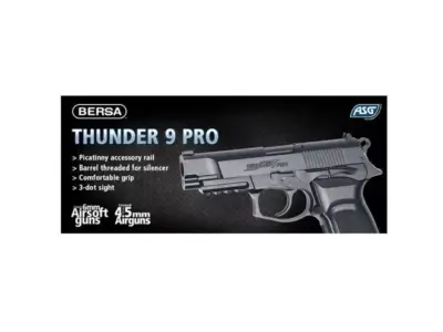 Replika CO2 pistoletu Bersa Thunder 9 PRO - obrazek 5