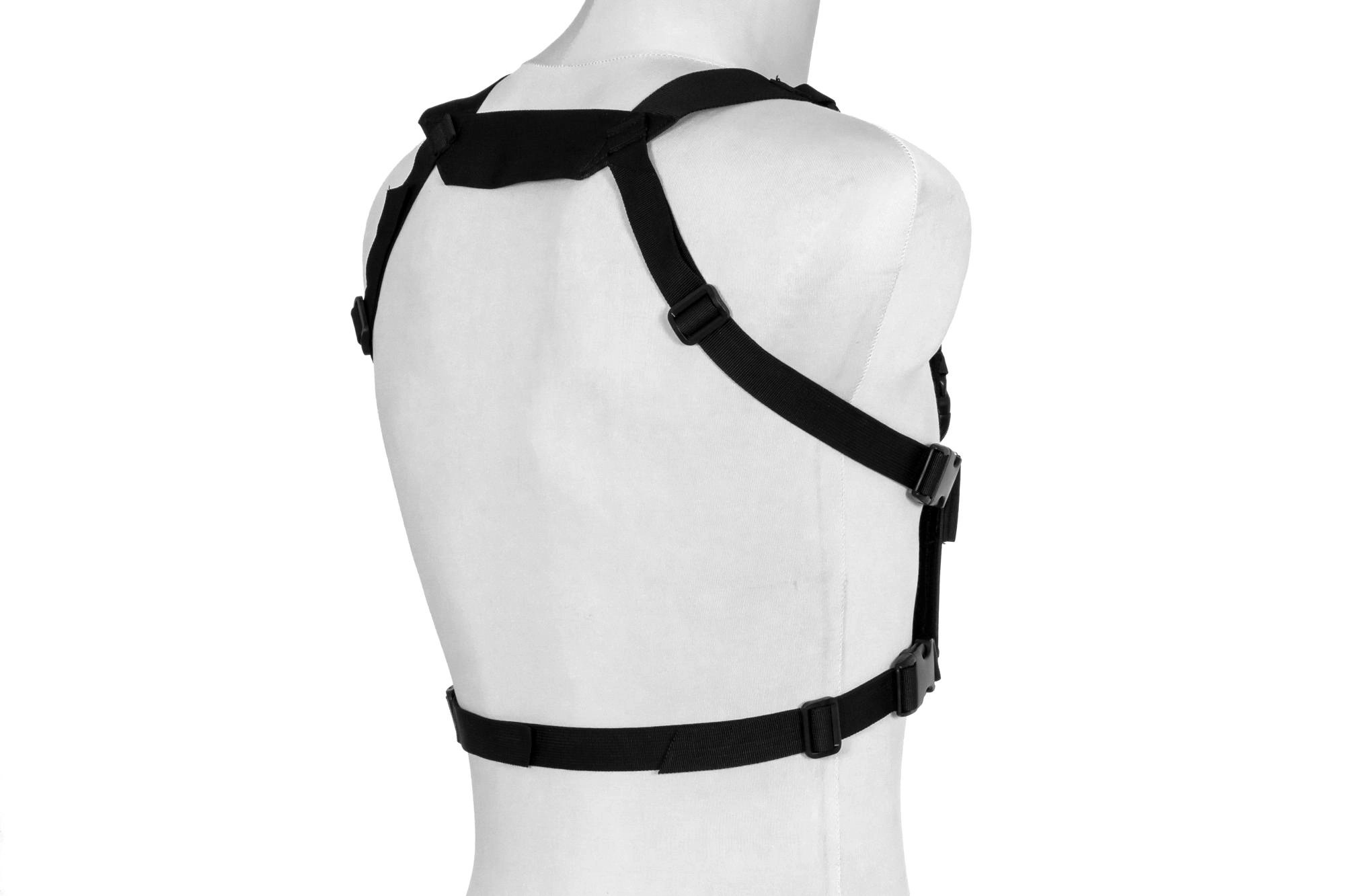 Kamizelka taktyczna Chest Rig Ultra Light - czarna OD-G-GFT-18-028658-00 asgbox.pl Kamizelka taktyczna Chest Rig Ultra Light - czarna - obrazek 5