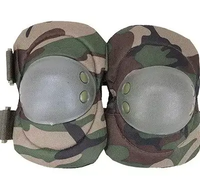 Alternative view of Zestaw ochraniaczy na łokcie - US Woodland