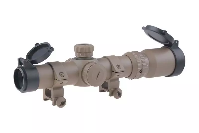 Luneta SC-012 1-4x24 SE - tan AMB-10-021299-00 asgbox.pl Luneta SC-012 1-4x24 SE - tan - obrazek 4