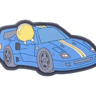 asgbox.pl - Naszywka Blue Car