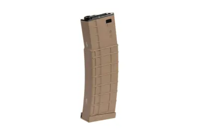 Długi magazynek hi-cap 450 kulek do replik M4/M16 - tan - obrazek 3