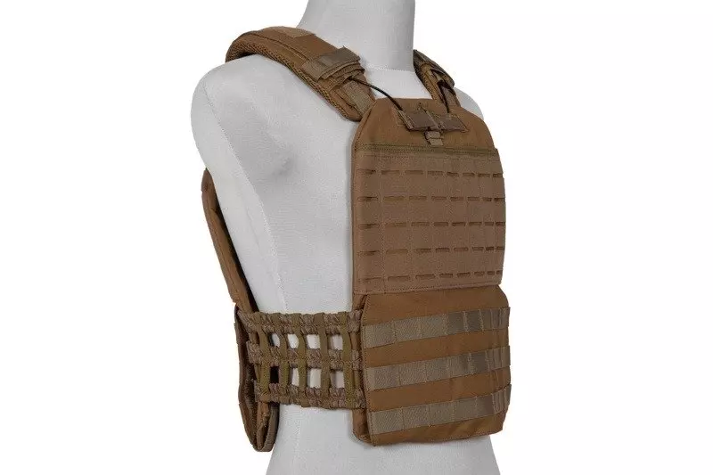 Kamizelka typu plate carrier molle/laser-cut - tan OD-G-UTT-18-026662-00 asgbox.pl Kamizelka typu plate carrier molle/laser-cut - tan - obrazek 5